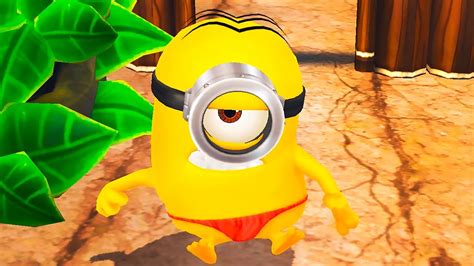 minion wearing thong